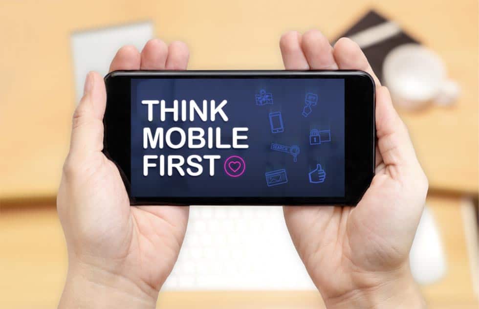 think mobile first