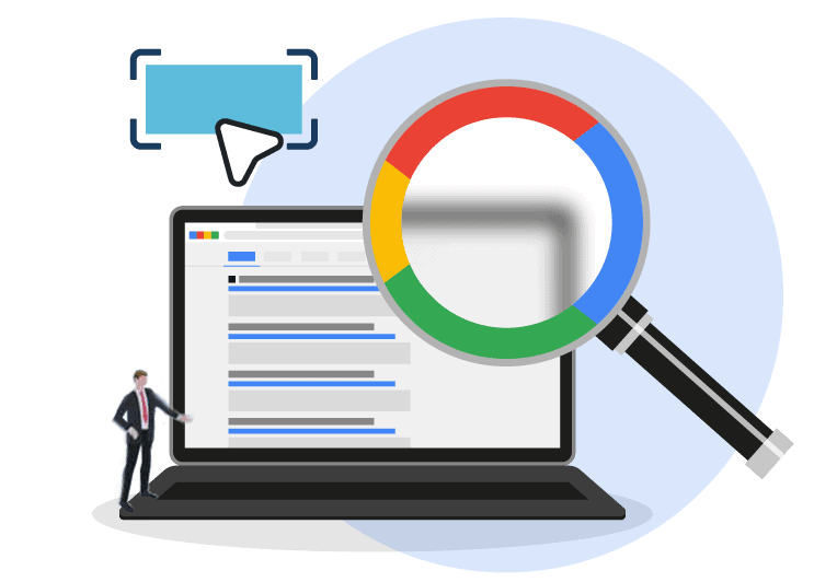 Google Business Profile search illustration